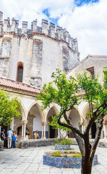 Convento Cristo Patrimonio Humanidad Unesco Tomar Ribatejo Portug — Foto de Stock