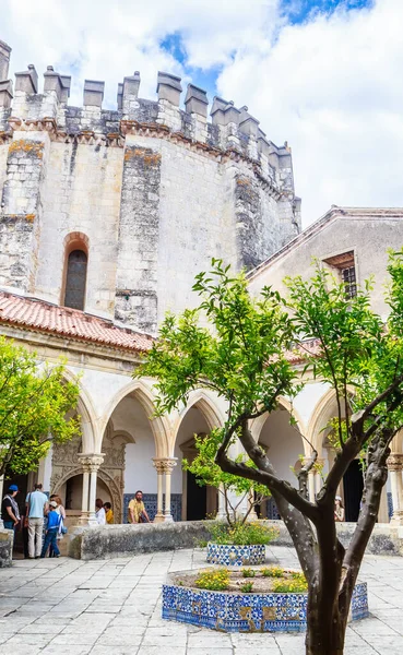 Convento Cristo Unescos Världsarv Tomar Ribatejo Portug — Stockfoto