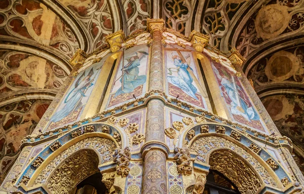 Charola Alrededor Iglesia Templaria Convento Cristo Tomar Región Centro Portugal — Foto de Stock