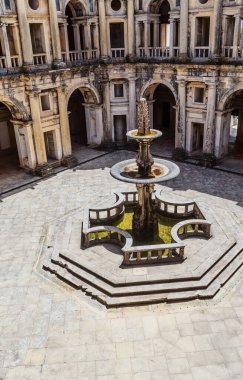  John III. İsa Manastırı Manastırı, Tomar, Santarem Bölgesi, Centro Bölgesi, Portekiz, Avrupa. 