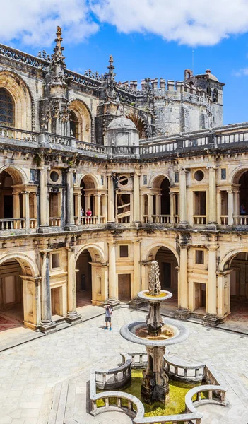 Claustro João Iii Convento Cristo Tomar Distrito Santarém Região Centro — Fotografia de Stock