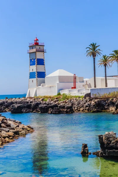 Santa Marta Deniz Feneri Cascais Portekiz — Stok fotoğraf