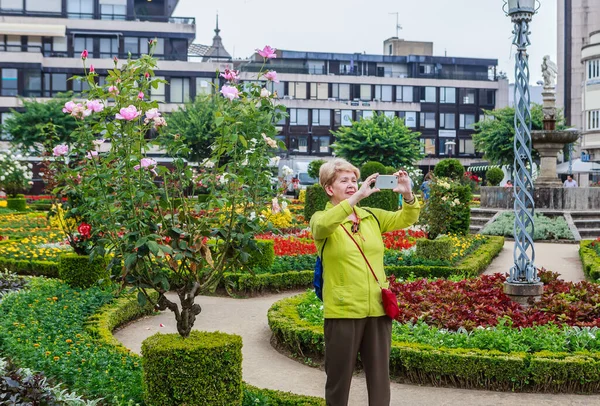 Tuin Van Barbara Aan Muren Van Het Voormalige Aartsbisschoppelijk Paleis — Stockfoto