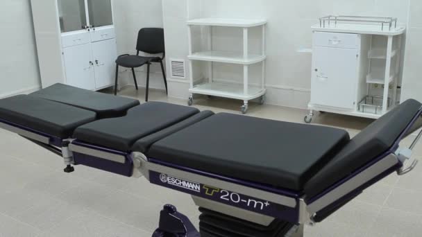 Λειτουργικό δωμάτιο σε μια ιατρική κλινική — Αρχείο Βίντεο
