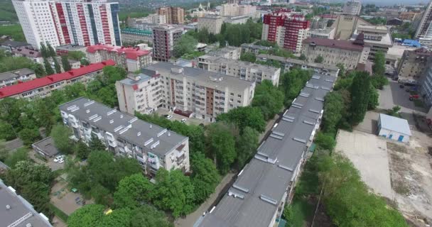 Plein van de stad Stavropol. Rusland — Stockvideo