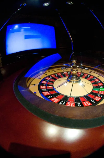 The dynamic roulette in casino — Stock Photo, Image