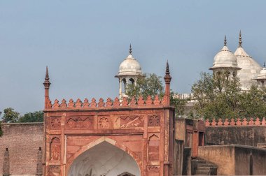Kırmızı Fort Agra. UNESCO Dünya Mirası sit alanı.