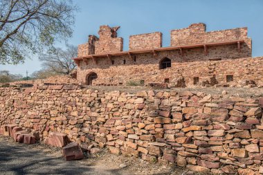 Kırmızı Fort Agra. UNESCO Dünya Mirası sit alanı.