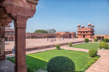 Kırmızı Fort Agra. UNESCO Dünya Mirası sit alanı.