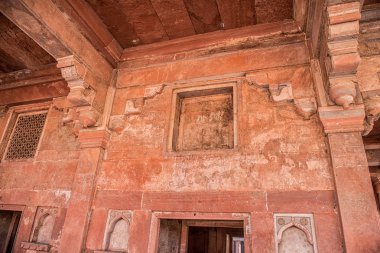 Kırmızı Fort Agra. UNESCO Dünya Mirası sit alanı.