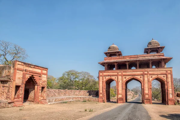 Červená pevnost Agra. Světového dědictví UNESCO. — Stock fotografie