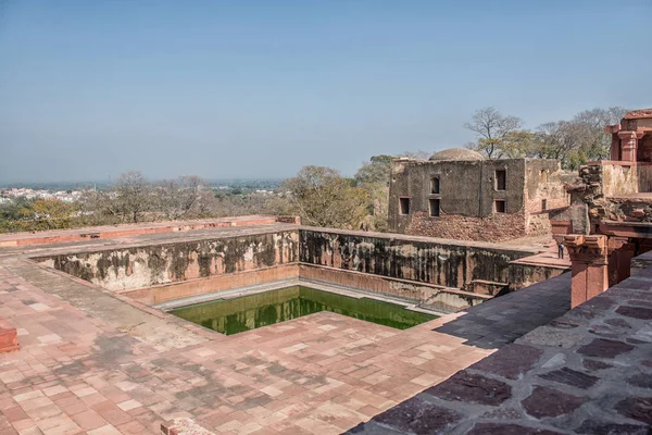 Červená pevnost Agra. Světového dědictví UNESCO. — Stock fotografie