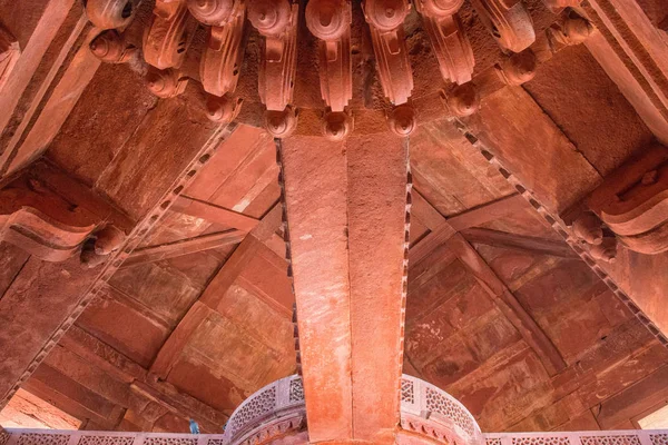 Red Fort of Agra. UNESCO World Heritage site. — Stock Photo, Image