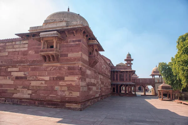 Rotes Fort der agra. UNESCO-Weltkulturerbe. — Stockfoto