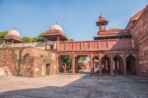 Rotes Fort der agra. UNESCO-Weltkulturerbe. — Stockfoto