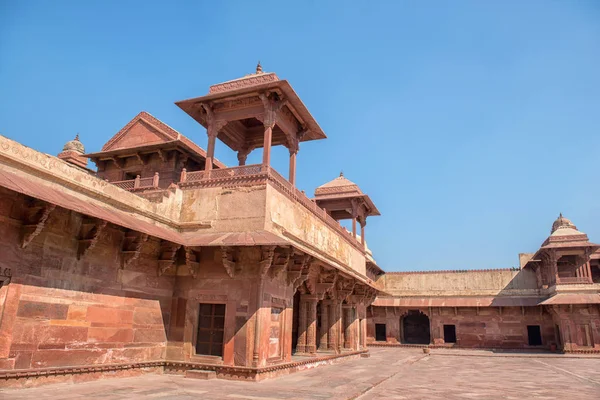 Kırmızı Fort Agra. UNESCO Dünya Mirası sit alanı. — Stok fotoğraf