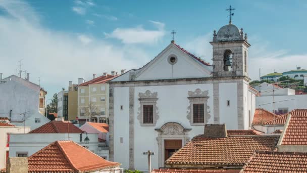 Odivelas Portugalsko Pohled Krásný Den Okres Lisabon — Stock video