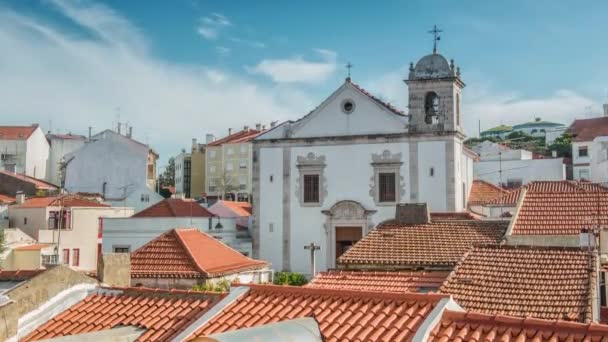Odivelas Πορτογαλία Δείτε Την Όμορφη Μέρα Συνοικία Της Λισαβόνας — Αρχείο Βίντεο