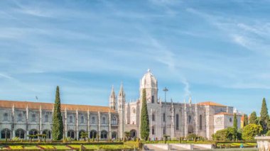 Mosteiro dos Jeronimos, Lizbon Belem bölgesinde bulunan, Portekiz.