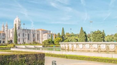 Mosteiro dos Jeronimos, Lizbon Belem bölgesinde bulunan, Portekiz.