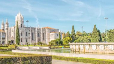 Mosteiro dos Jeronimos, Lizbon Belem bölgesinde bulunan, Portekiz.