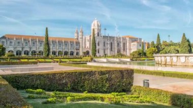 Mosteiro dos Jeronimos, Lizbon Belem bölgesinde bulunan, Portekiz.