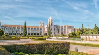 Mosteiro dos Jeronimos, Lizbon Belem bölgesinde bulunan, Portekiz.