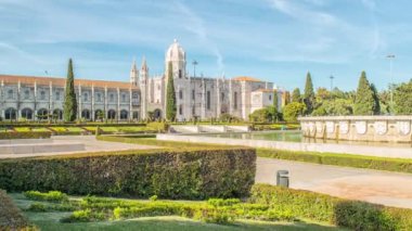 Mosteiro dos Jeronimos, Lizbon Belem bölgesinde bulunan, Portekiz.
