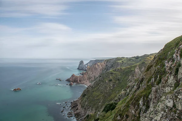 Cabo da Roca Cape Roca σχηματίζει το δυτικότερο ενδοχώρα της ηπειρωτικής Ευρώπης. Πορτογαλία — Φωτογραφία Αρχείου