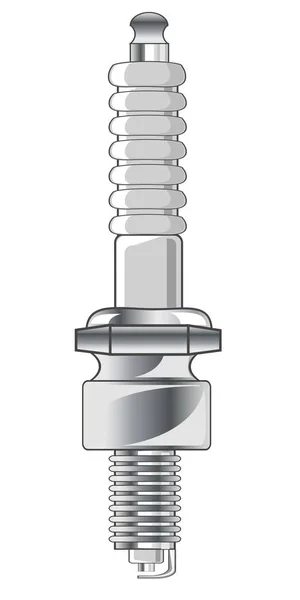 Illustrazione vettoriale candela da auto Illustrazione vettoriale — Vettoriale Stock