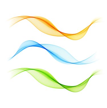 renk dalga duman şeffaf dalgalı tasarımını ayarla