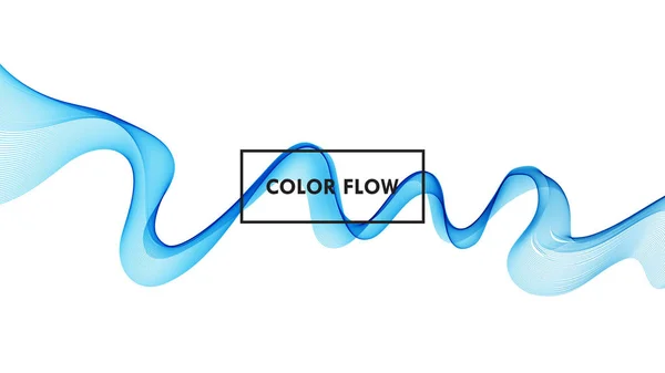 Abstract πολύχρωμο διάνυσμα φόντο, χρώμα ροής κυμάτων για σχεδιασμό φυλλάδιο, ιστοσελίδα, φέιγ βολάν. — Διανυσματικό Αρχείο