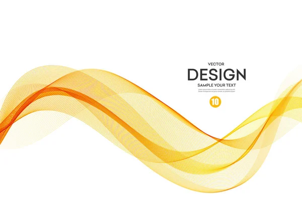 Abstrakt färgglada vektor bakgrund, färg våg för design broschyr, webbplats, flygblad. — Stock vektor