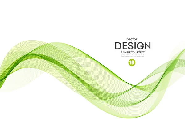 Abstract kleurrijke vector achtergrond, kleurengolf voor design brochure, website, flyer. — Stockvector