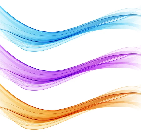 Абстрактний барвистий векторний фон, кольорова хвиля для дизайну брошури, веб-сайту, флаєра . — стоковий вектор