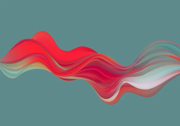 Абстрактний барвистий векторний фон, рідка хвиля кольору для дизайну брошури, веб-сайту, флаєра . — стоковий вектор