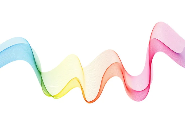 Абстрактный красочный векторный фон, цветовая волна для оформления брошюры, веб-сайт, флаер . — стоковый вектор