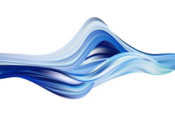 Astratto colorato sfondo vettore, flusso di colore onda liquida — Vettoriale Stock