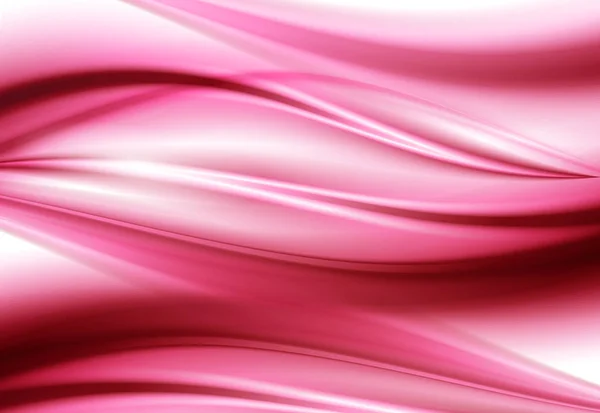 Schöner rosafarbener Satin. Draperie Hintergrund. weicher Satin — Stockvektor