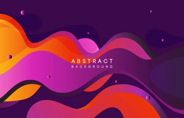 Bewegende kleurrijke abstracte achtergrond. Dynamisch effect. Vector Illustratie. Model van het ontwerp. — Stockvector