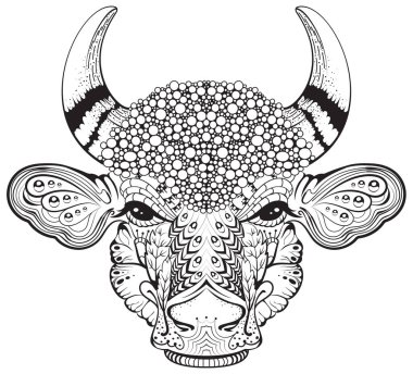 2021 yılının Çin takvimine boğa ineği çarpması sembolü