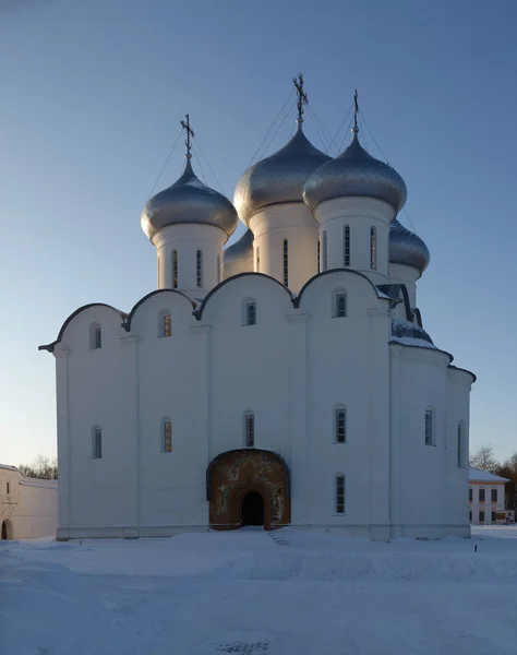 Catedral Santa Sofía Vologda Kremlin Rusia —  Fotos de Stock