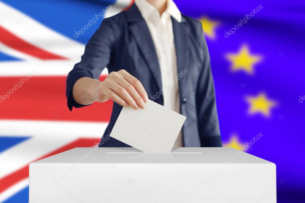 Voting, Brexit Concept.