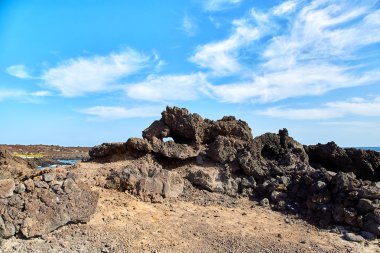 Manzara Lanzarote Adası, Kanarya Adaları, İspanya