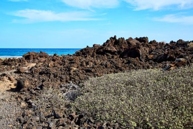 Manzara Lanzarote Adası, Kanarya Adaları, İspanya