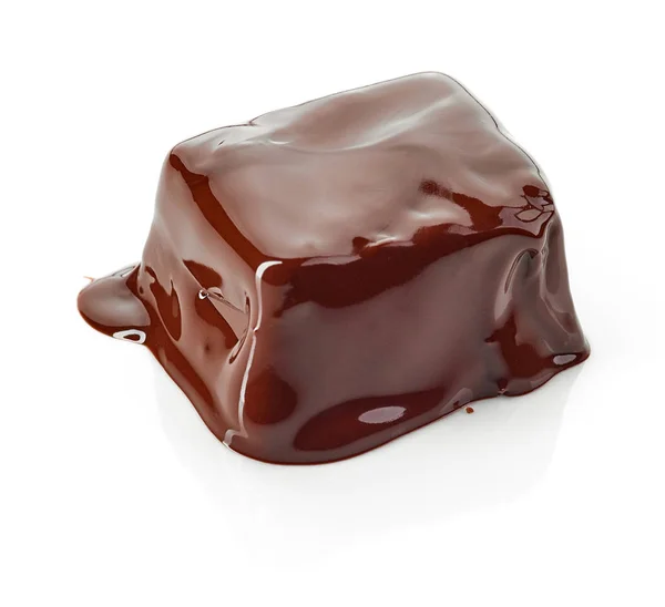 Bucată de ciocolată — Fotografie, imagine de stoc