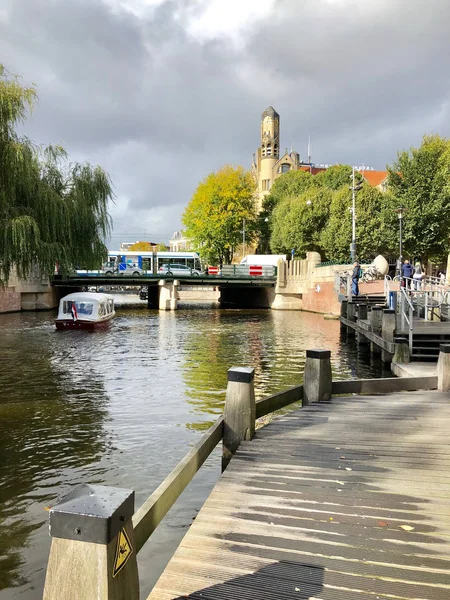 암스테르담 네덜란드의 암스테르담 네덜란드 2018 — 스톡 사진