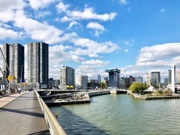 Vue panoramique de Rotterdam — Photo