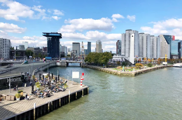 Vue panoramique de Rotterdam — Photo