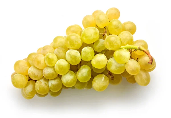 Ripe Green Grape Isolated White Background — Stock Photo, Image